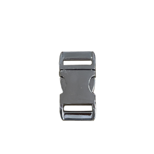 Alu-Max 20MM (3/4") buckle Chrome