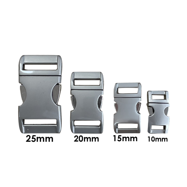Alu-Max 15MM (5/8") buckle Satijn