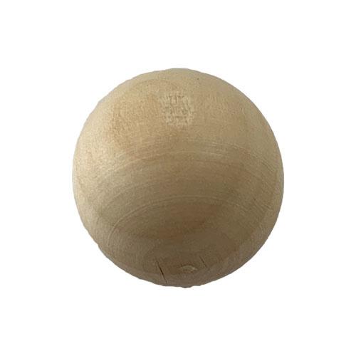 Houten Bal voor Monkey Fist. Diameter: 25 mm Palla di legno. Diametro: 25MM
