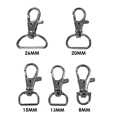 Paracord D-ring musketon 8MM