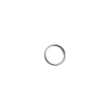 zilver-10 Sleutelhanger ring 10MM