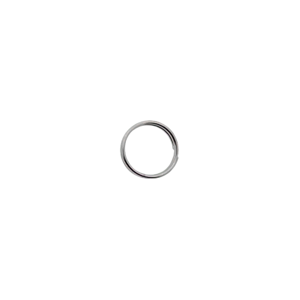 zilver-10 Sleutelhanger ring 10MM