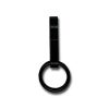 karabinerhaken-40mm-schwarz Snap hook 40MM Zwart