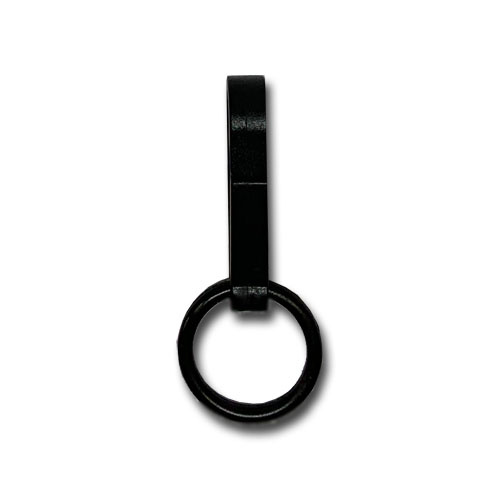 karabinerhaken-40mm-schwarz Snap hook 40MM Zwart