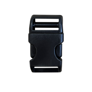 POM Buckle 25MM Zwart