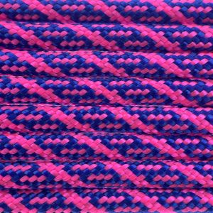 Paracord 550 tipo III Electric Blu / Ultra Neon Rosa Helix DNA Paracord 550 tipo III Electric Blu / Ultra Neon Rosa Helix DNA