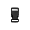 buckle-zwart-15mm plastica buckle steeksluiting 15MM Zwart
