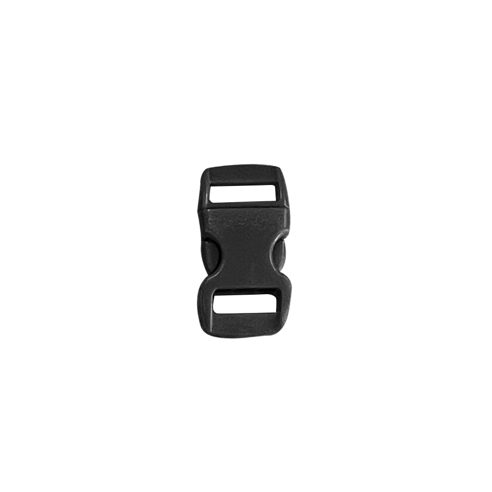 Kunststof buckle steeksluiting 10MM Zwart
