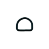 D-ring 20 X 3MM Zwart