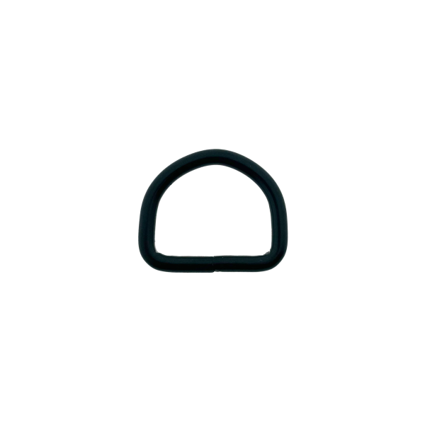 D-ring 20 X 3MM Zwart