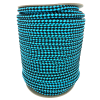 10MM Nylon Guinzaglio per cani Cyan scuro Checkers 10MM Nylon Guinzaglio per cani Cyan scuro Checkers