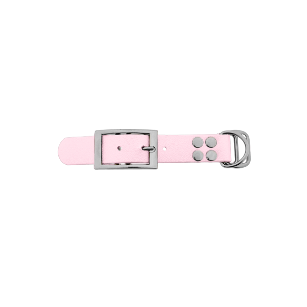adapters-25-lichtroze-nickel Biothane adapter 25MM Dusty Pink
