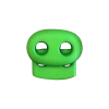 Koordstopper groen Paracord Cordstopper Verde