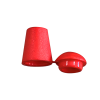 Koordeind rood cord end Rosso