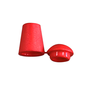 cord end Rosso