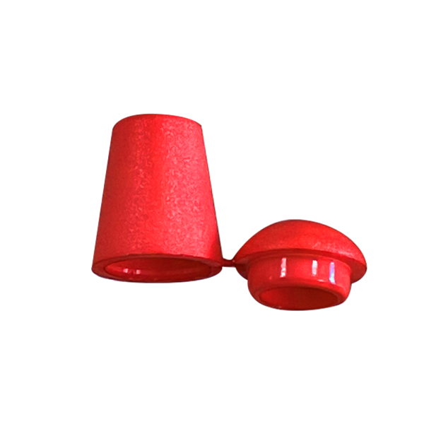 Koordeind rood cord end Rosso