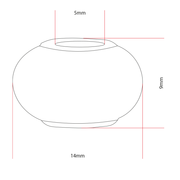 Kraal acrilica Groen