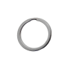 Sleutelhanger ring 20MM Plat Argento Sleutelhanger ring 20MM Plat Argento