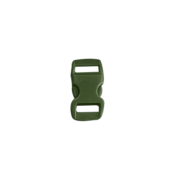 plastica buckle steeksluiting 10MM Groen