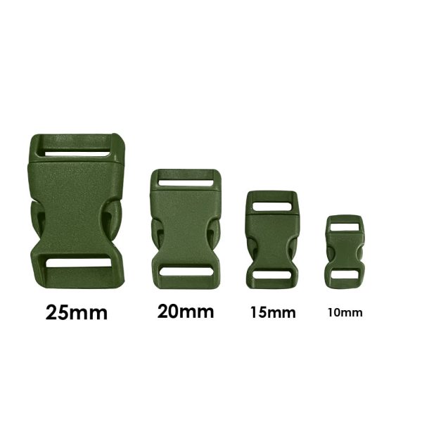 plastica buckle steeksluiting 20MM Groen plastica buckle steeksluiting 20MM Groen
