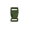 Fibbia in plastica 15MM Verde Fibbia in plastica 15MM Verde