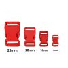 plastica buckle steeksluiting 25MM Rood plastica buckle steeksluiting 25MM Rood