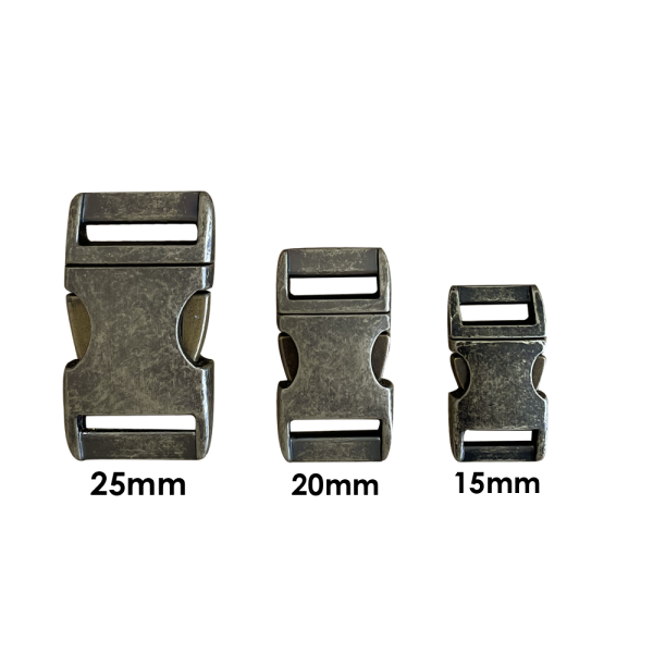 Alu-Max 20MM (3/4") buckle Bronzo antico