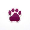 Paracord Perline a forma di zampa di cane Plum