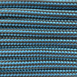 Paracord 550 tipo III Cyan scuro/ Hazelnut Marrone Stripes Paracord 550 tipo III Cyan scuro/ Hazelnut Marrone Stripes