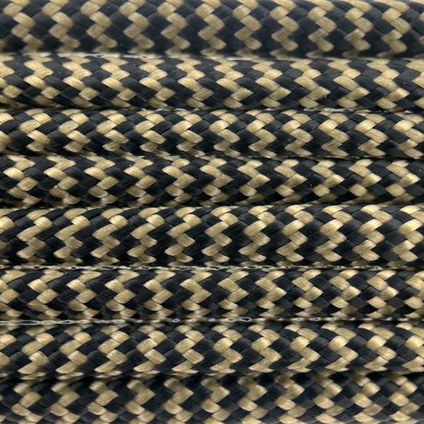 Paracord 550 type III Oro & Zwart Shockwave