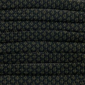 Paracord 550 type III Black Diamond plat/zonder kern