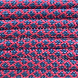 Paracord 550 tipo III Neon Rosa / Cyan scuro Diamond Paracord 550 tipo III Neon Rosa / Cyan scuro Diamond