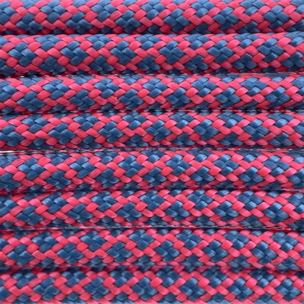 Paracord 550 tipo III Neon Rosa / Cyan scuro Diamond