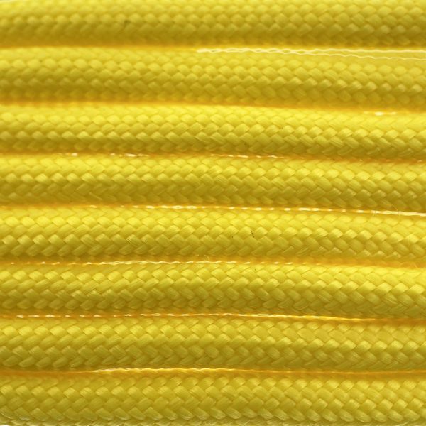 Paracord 550 type III Lemon Geel Paracord 550 tipo III Lemon Giallo