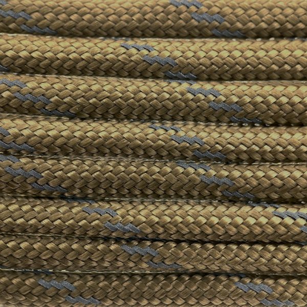 Paracord 550 type III Oro Bruin Reflective Paracord 550 tipo III Oro Marrone Reflective