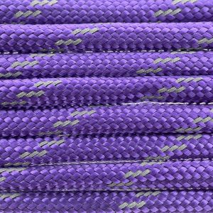 Paracord 550 type III Deep Paars Reflective Paracord 550 tipo III Deep Lila Reflective