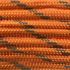 Paracord 550 type III Fox Oranje Reflective Paracord 550 tipo III Fox Arancione Reflective