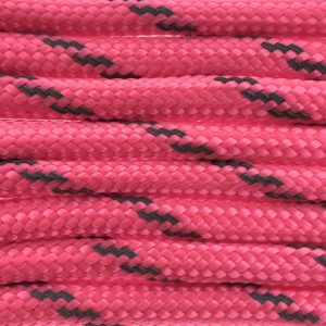 Paracord 550 tipo III Rosa Neon Reflective