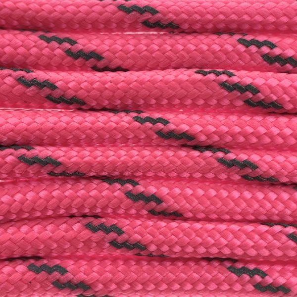 Paracord 550 type III Roze Neon Reflective Paracord 550 tipo III Rosa Neon Reflective