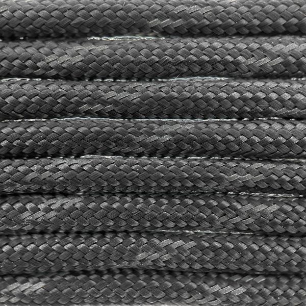 Paracord 550 tipo III Antracite Reflective