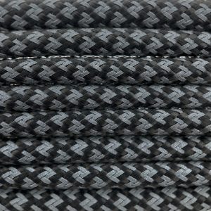 Paracord 550 type III Ultra reflective & Zwart Diamond Paracord 550 type III Ultra reflective & Zwart Diamond