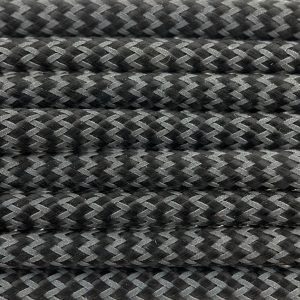 Paracord 550 type III Ultra reflective & Zwart Shockwave Paracord 550 type III Ultra reflective & Zwart Shockwave