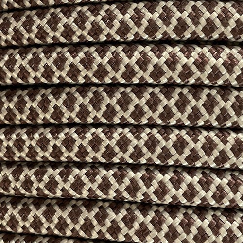 10MM PPM Touw Wit / Hazelnut bruin