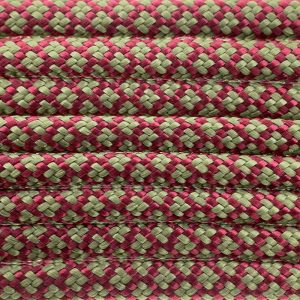 Paracord 550 tipo III Burgundy / moss Diamond