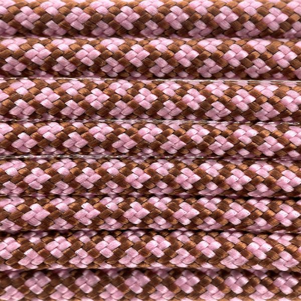 Paracord 550 tipo III chocolate / lavender Rosa Diamond Paracord 550 tipo III chocolate / lavender Rosa Diamond