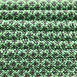 Paracord 550 tipo III Mint / Charcoal Diamond Paracord 550 tipo III Mint / Charcoal Diamond