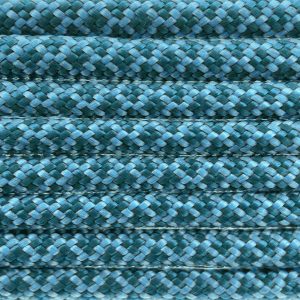 Paracord 550 tipo III Neon Turquoise / Teal Diamond Paracord 550 tipo III Neon Turquoise / Teal Diamond