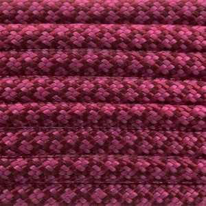 Paracord 550 tipo III Burgundy / Fuchsia Diamond