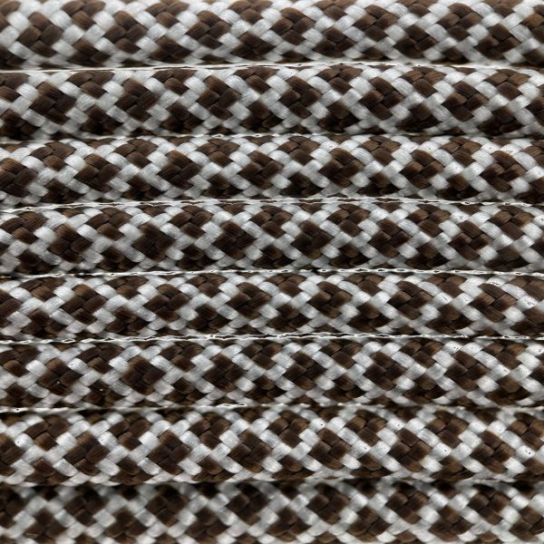 Paracord 550 type III Wit / Walnut Diamond Paracord 550 tipo III Bianco / Walnut Diamond