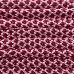 Paracord 550 tipo III Rose Rosa / Burgundy Diamond Paracord 550 tipo III Rose Rosa / Burgundy Diamond